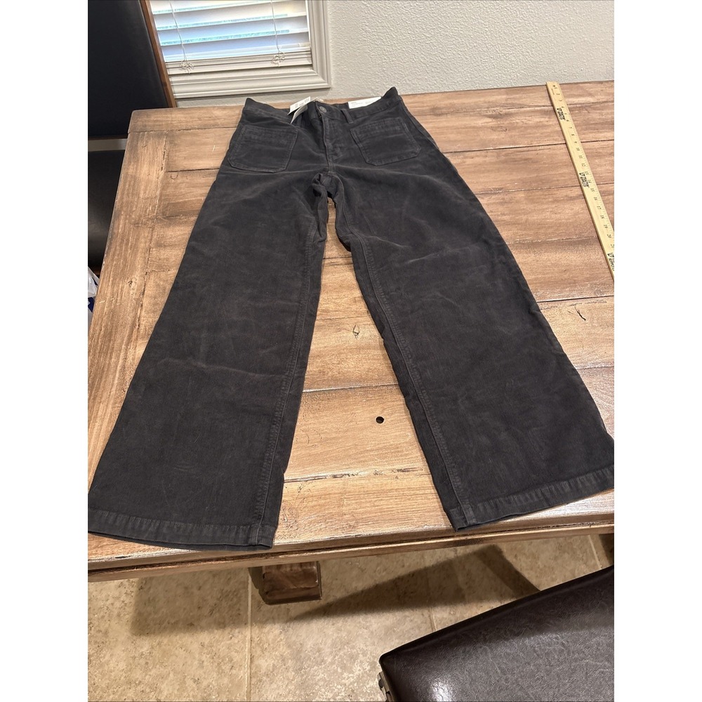 American Eagle Outfitters Black Wide Leg Pants